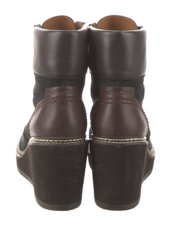 See by Chloé Suede Lace-Up Boots