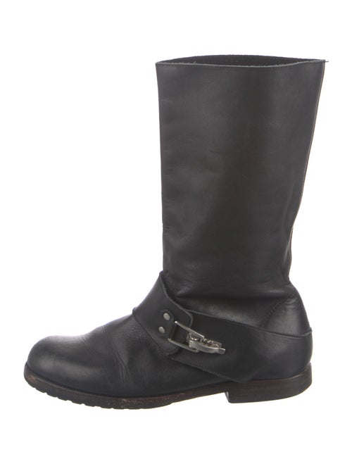 See by Chloé Leather Moto Boots