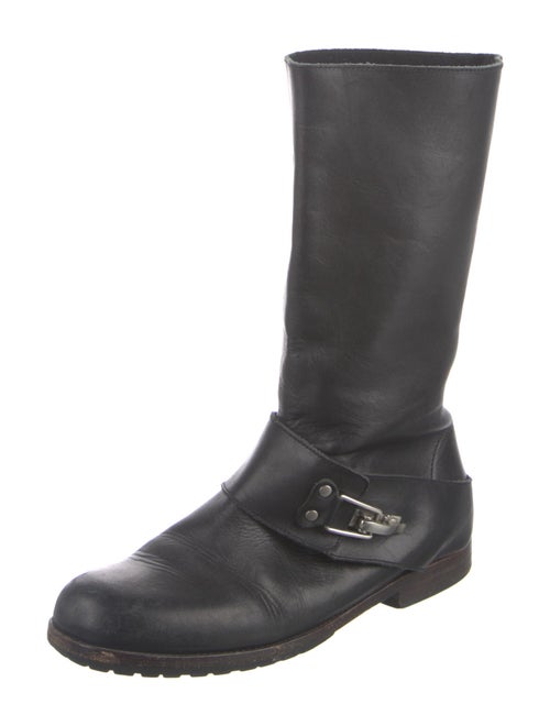 See by Chloé Leather Moto Boots