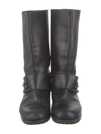 See by Chloé Leather Moto Boots