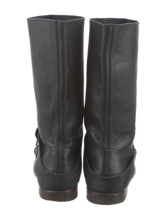 See by Chloé Leather Moto Boots