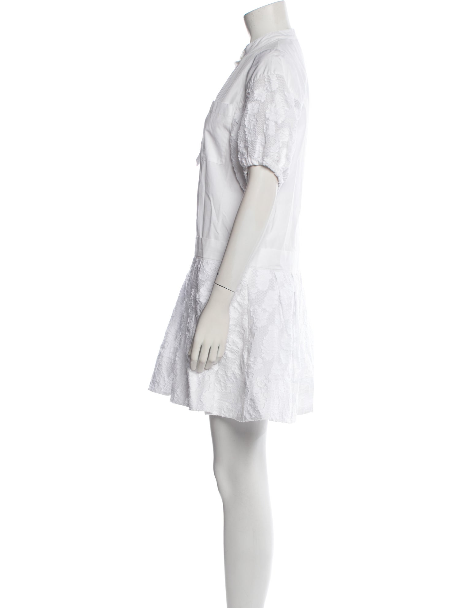 See by Chloé Mock Neck Mini Dress