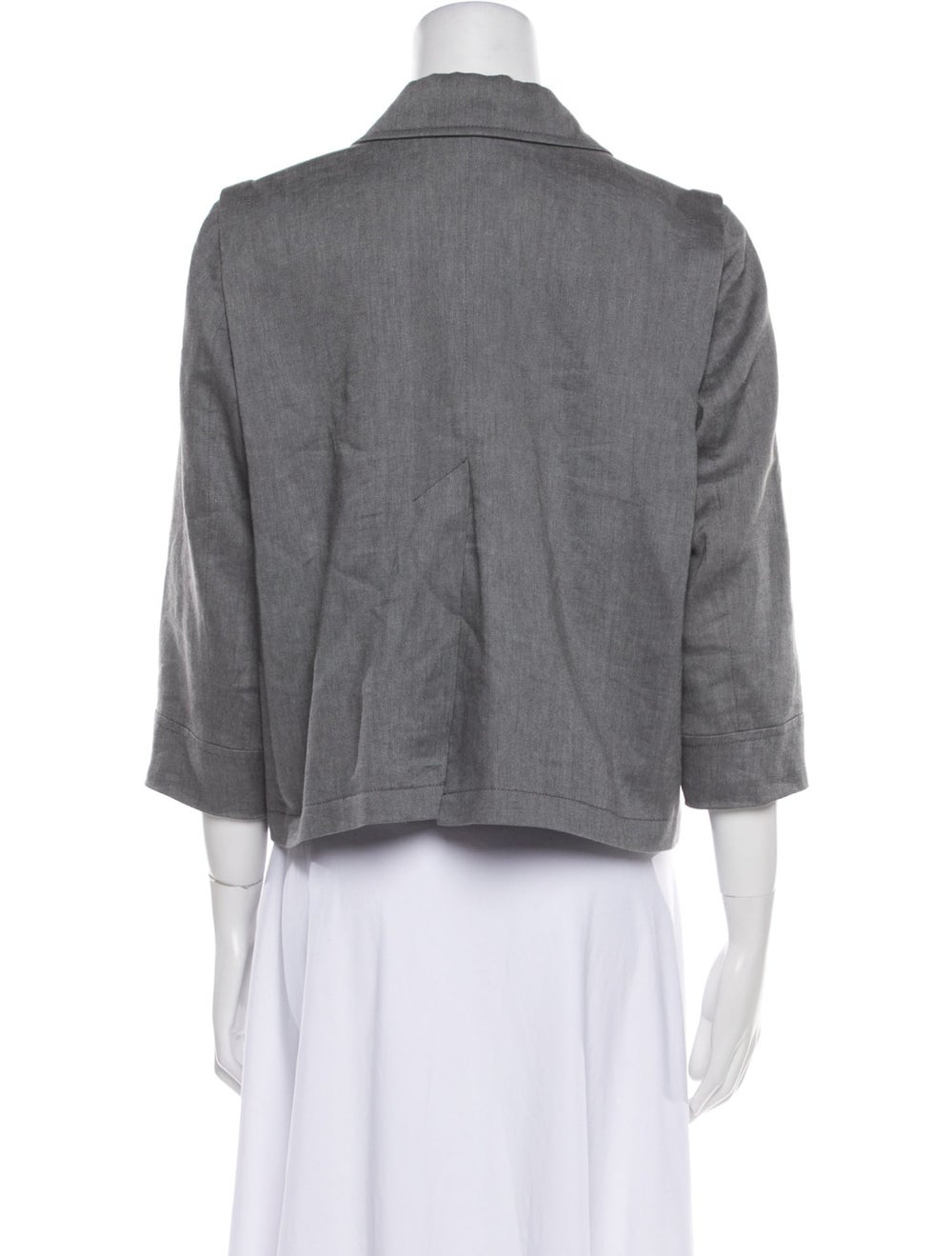 See by Chloé See by Chloé Linen Utility Jacket Gr… - image 3