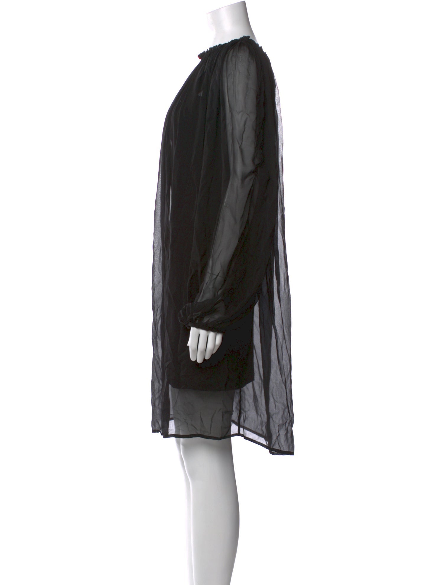 See by Chloé Bateau Neckline Knee-Length Dress