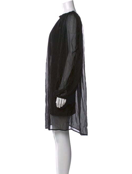 See by Chloé Bateau Neckline Knee-Length Dress