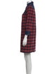 See by Chloé Plaid Print Knee-Length Dress