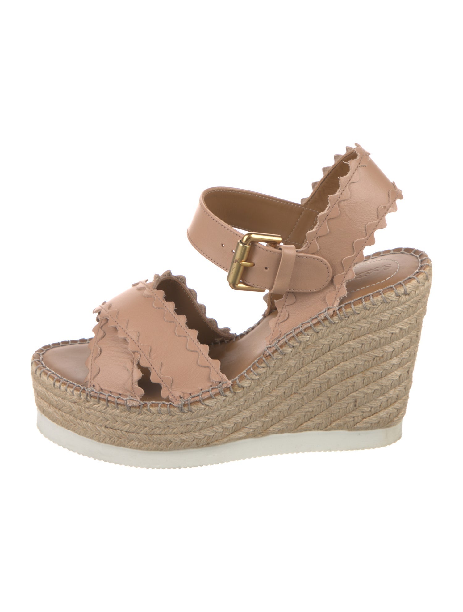 See by Chloé Leather Espadrilles