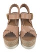 See by Chloé Leather Espadrilles
