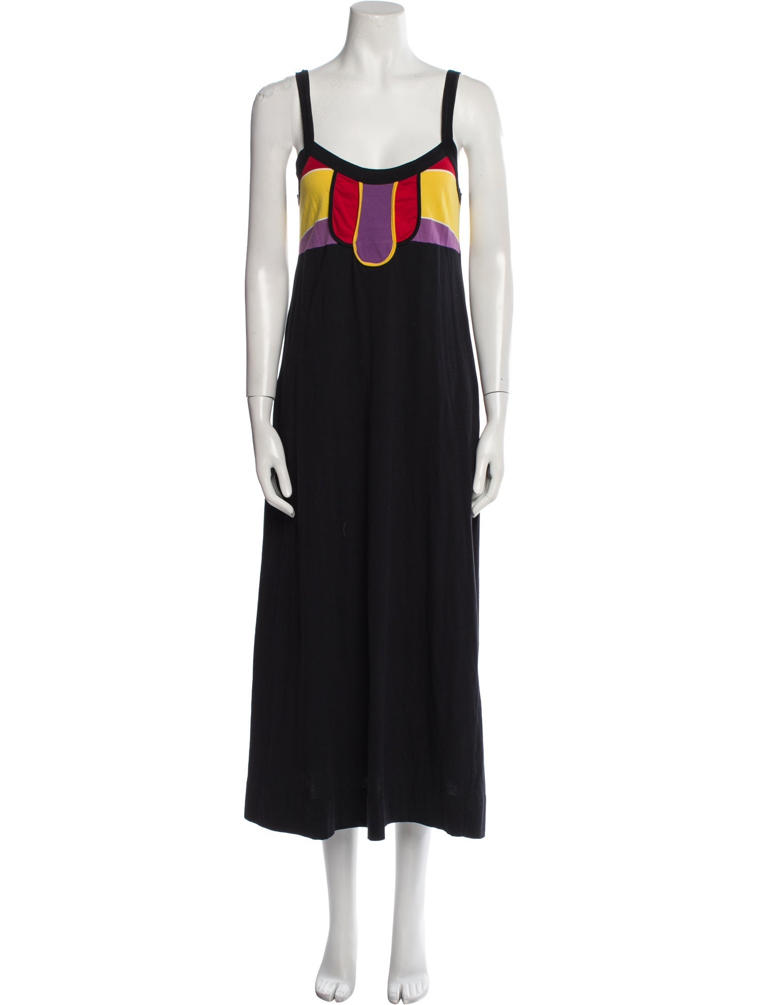 See by Chloé Printed Long Dress