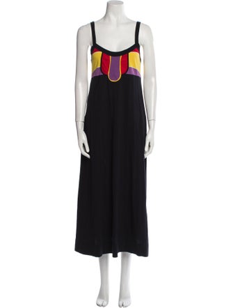 See by Chloé Printed Long Dress