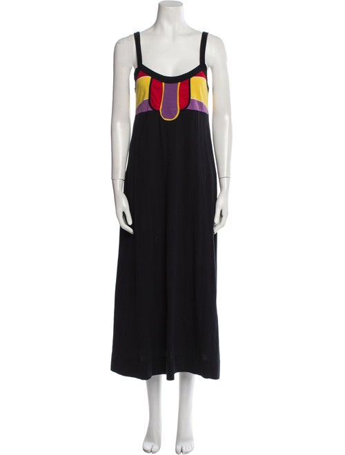 See by Chloé Printed Long Dress