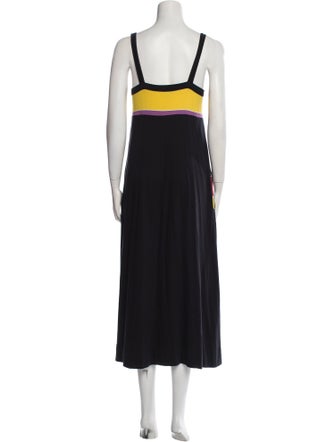 See by Chloé Printed Long Dress