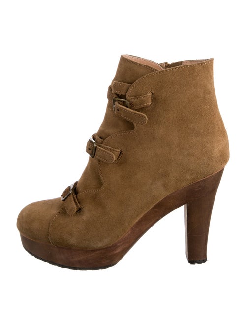 See by Chloé Suede Lace-Up Boots