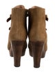 See by Chloé Suede Lace-Up Boots