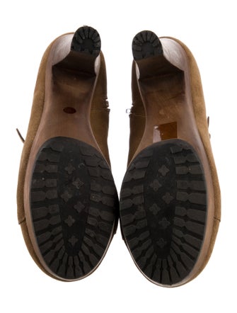 See by Chloé Suede Lace-Up Boots