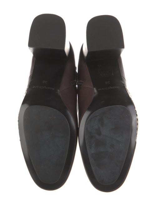 See by Chloé Leather Animal Print Chelsea Boots