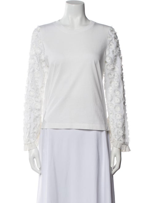 See by Chloé Bateau Neckline Long Sleeve Top