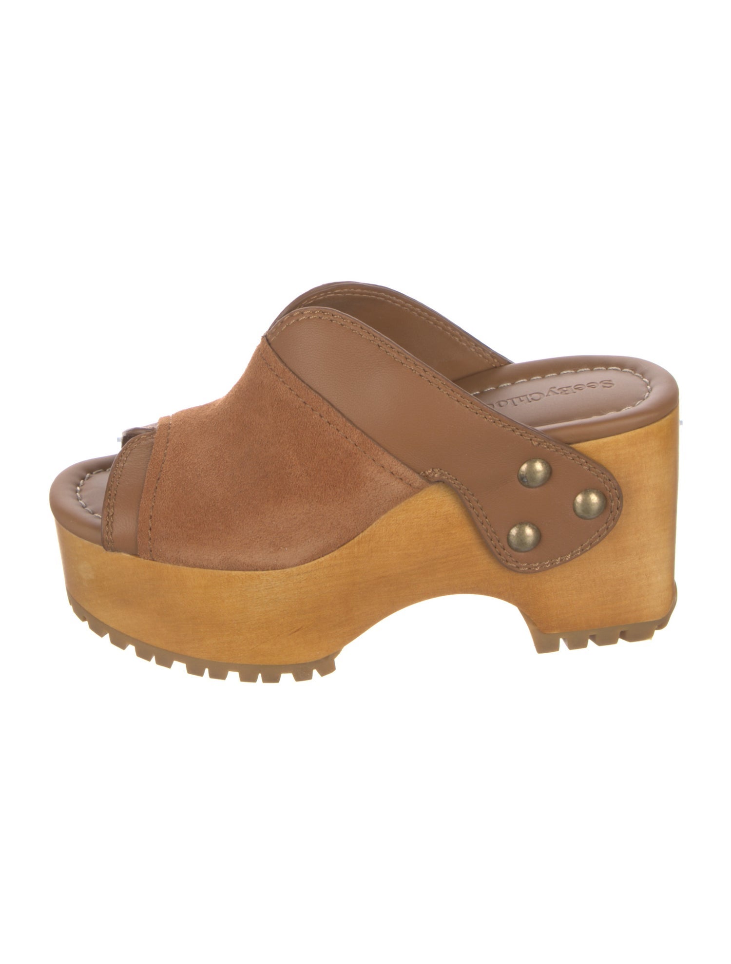 See by Chloé Suede Slides