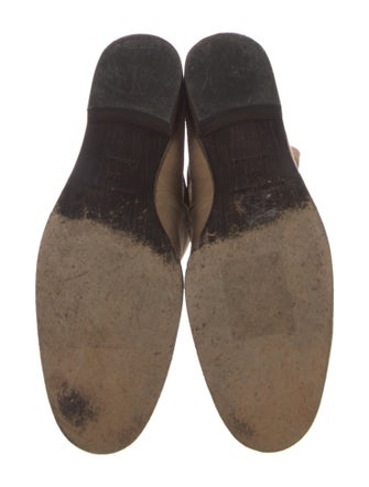 See by Chloé Suede Colorblock Pattern Chelsea Boots