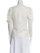 See by Chloé Crew Neck Long Sleeve Blouse