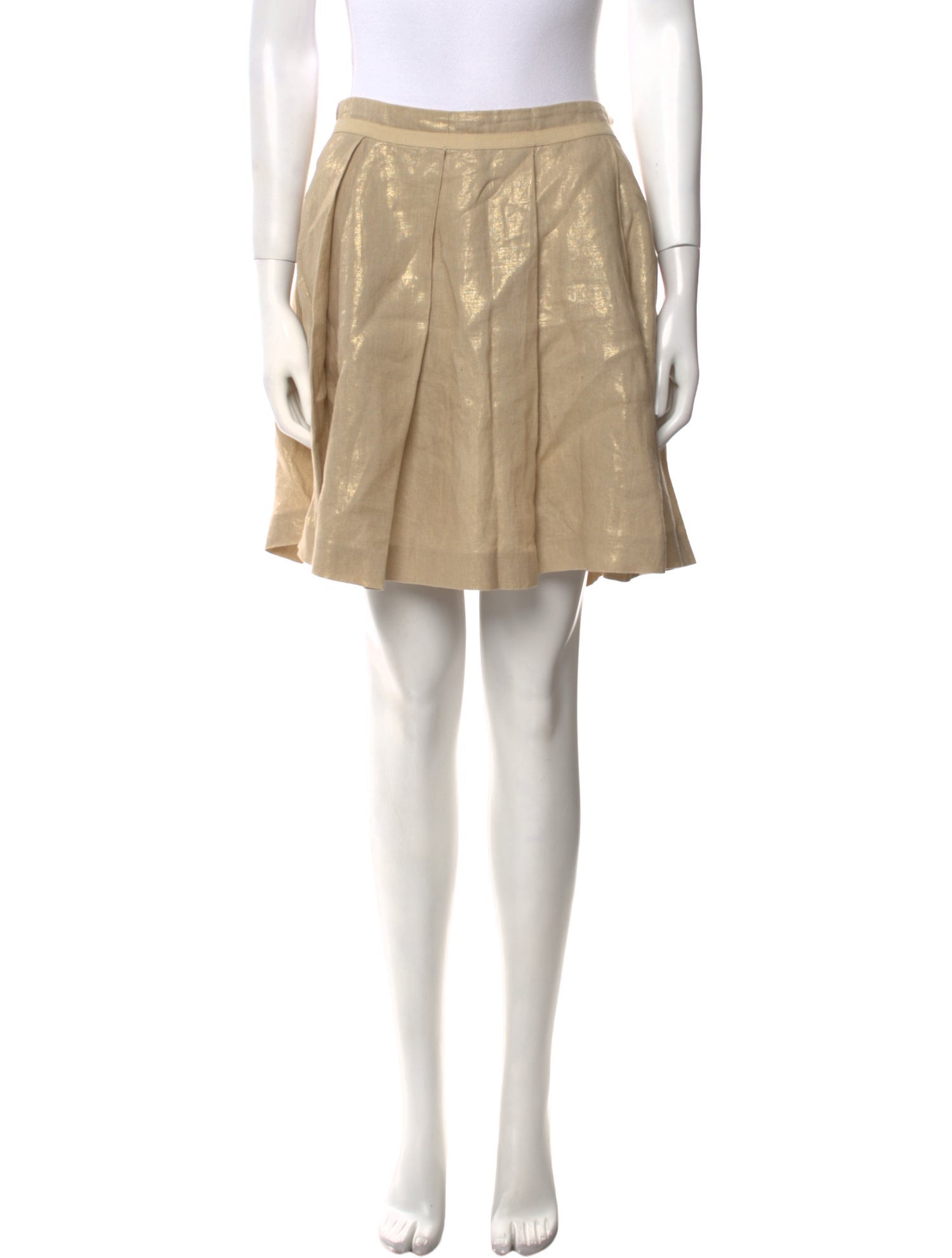 See by Chloé Linen Mini Skirt