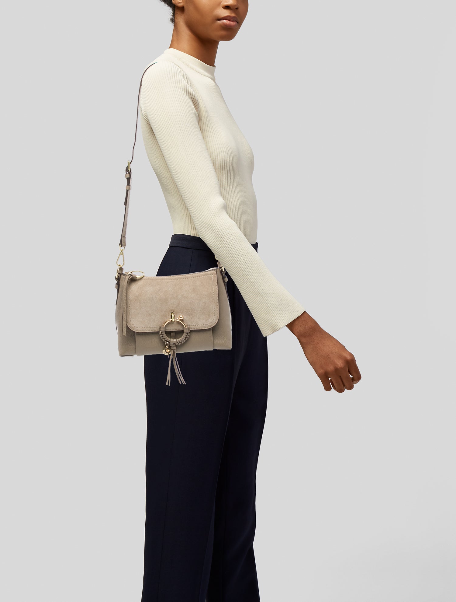 See by Chloé Leather Top Handle Bag