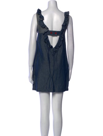 See by Chloé Scoop Neck Mini Dress