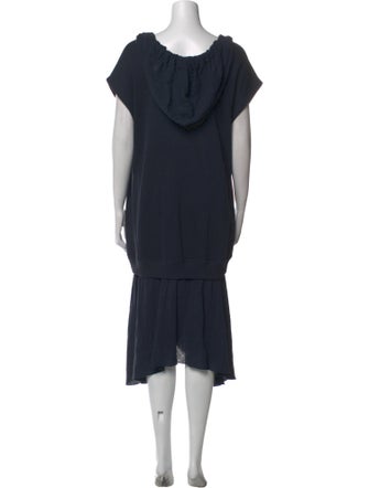 See by Chloé Cowl Neck Midi Length Dress