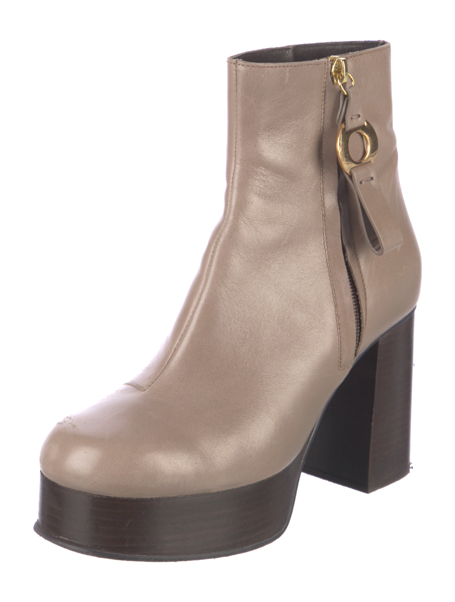 See by Chloé Leather Boots