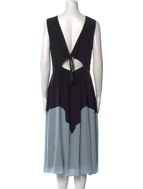 See by Chloé Silk Midi Length Dress