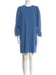 See by Chloé Crew Neck Mini Dress