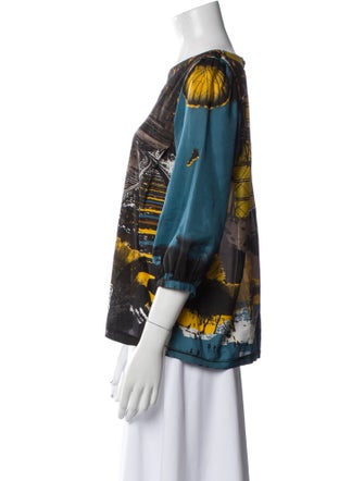 See by Chloé Silk Printed Blouse