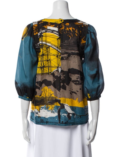 See by Chloé Silk Printed Blouse