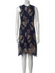 See by Chloé Lace Pattern Knee-Length Dress