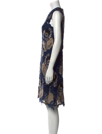 See by Chloé Lace Pattern Knee-Length Dress