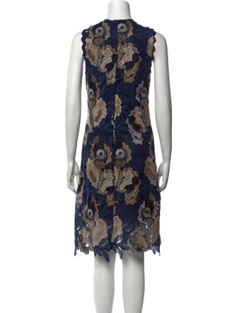See by Chloé Lace Pattern Knee-Length Dress