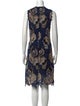 See by Chloé Lace Pattern Knee-Length Dress