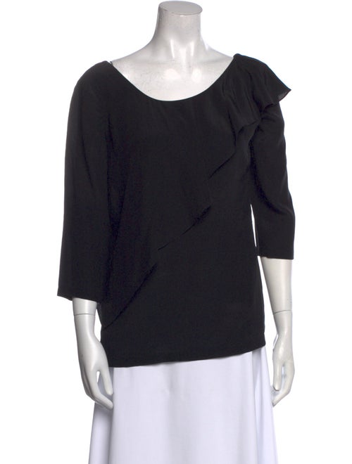 See by Chloé Silk Scoop Neck Blouse