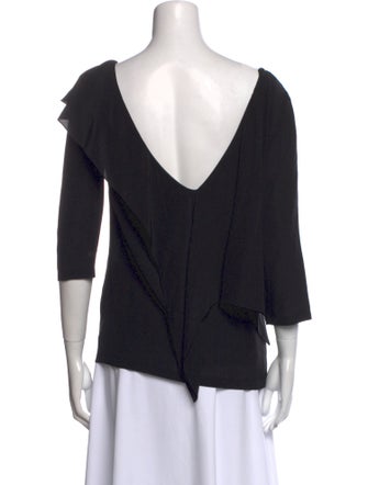 See by Chloé Silk Scoop Neck Blouse