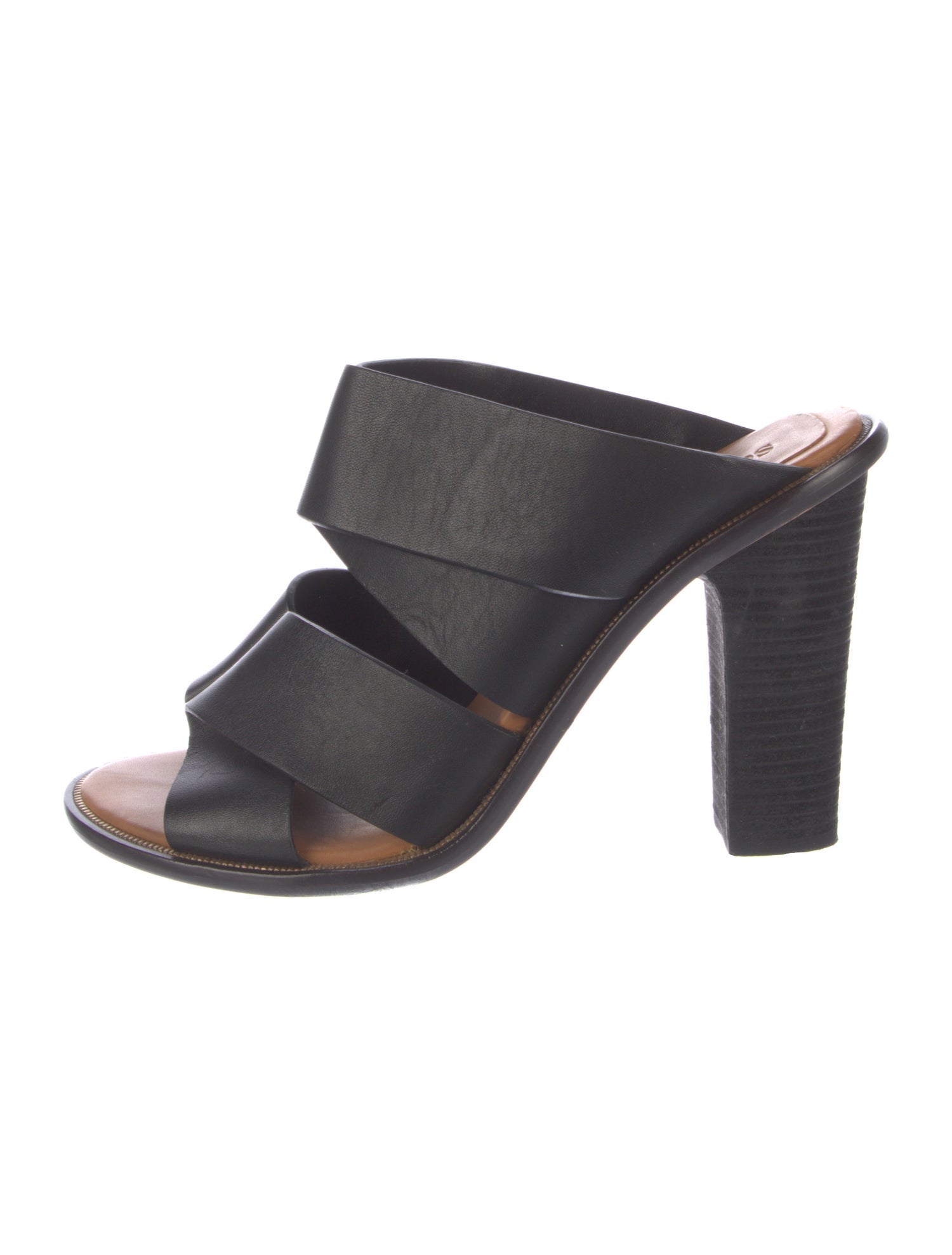 See by Chloé Leather Slides