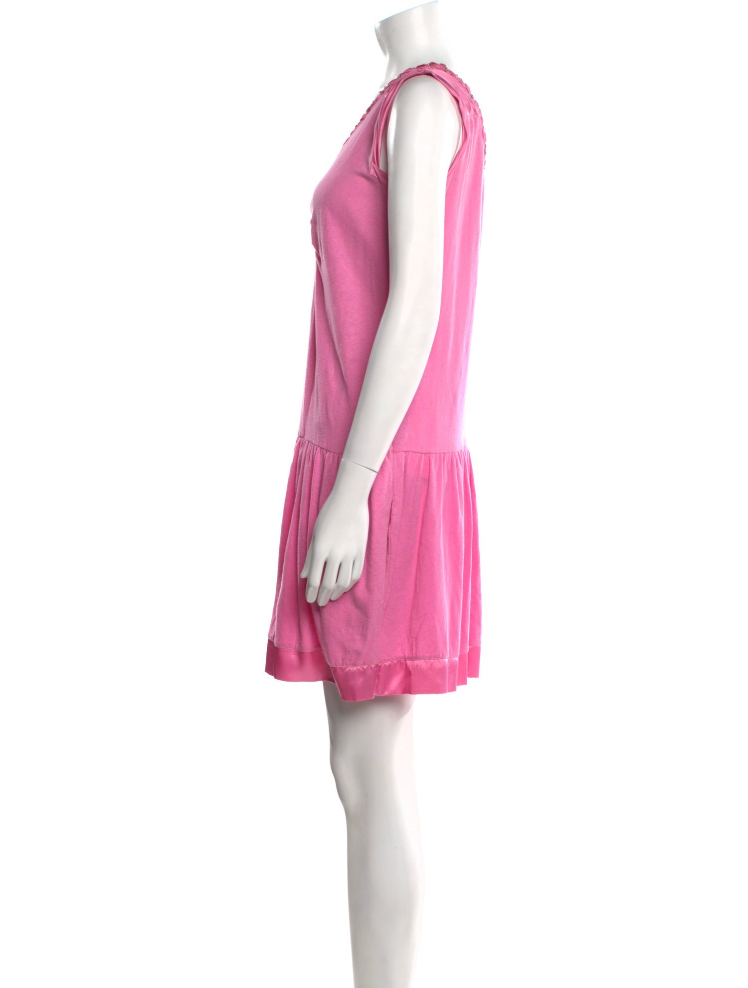 See by Chloé Scoop Neck Mini Dress