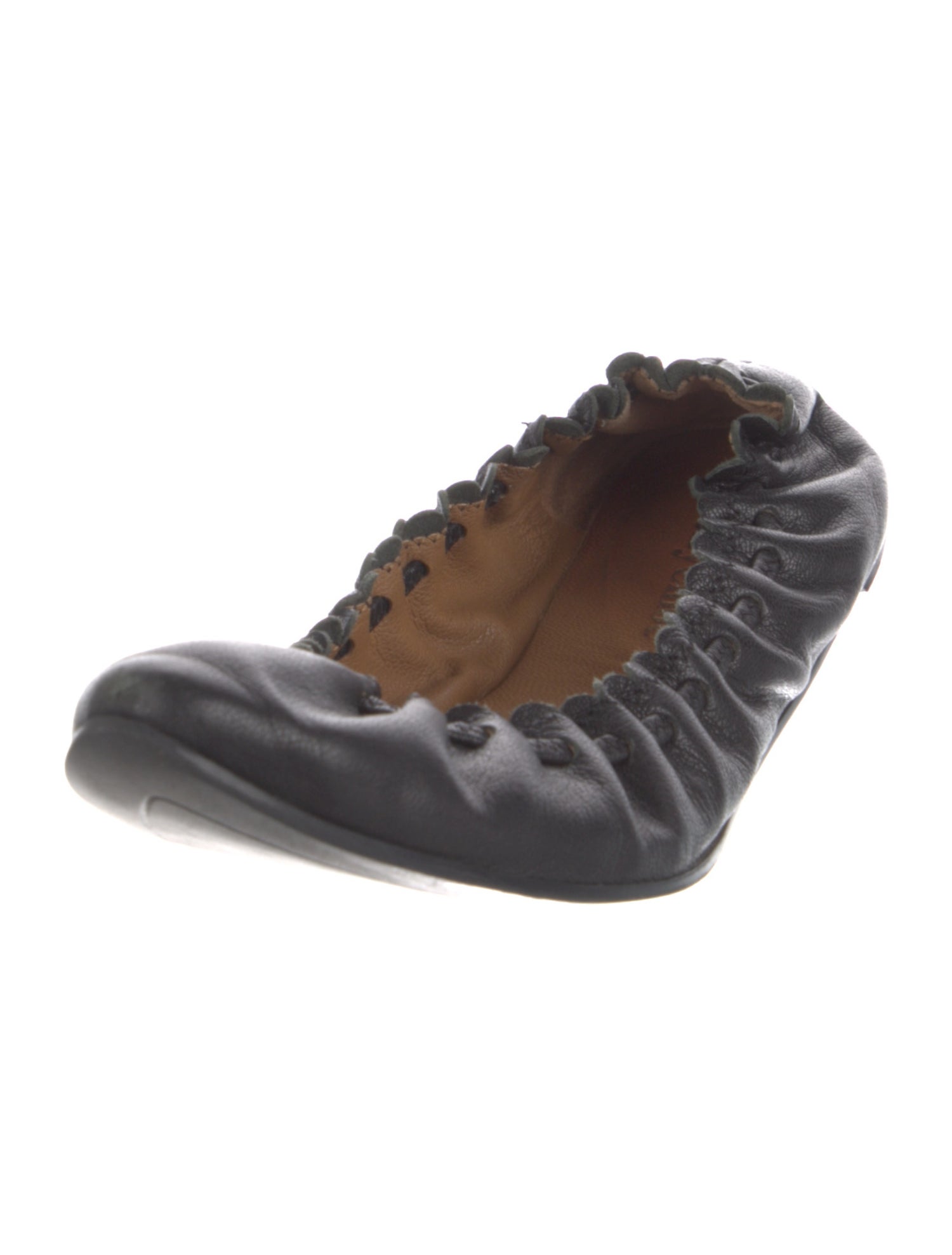 See by Chloé Leather Ballet Flats