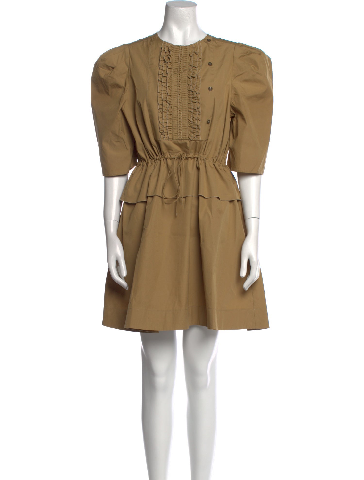 See by Chloé Crew Neck Mini Dress
