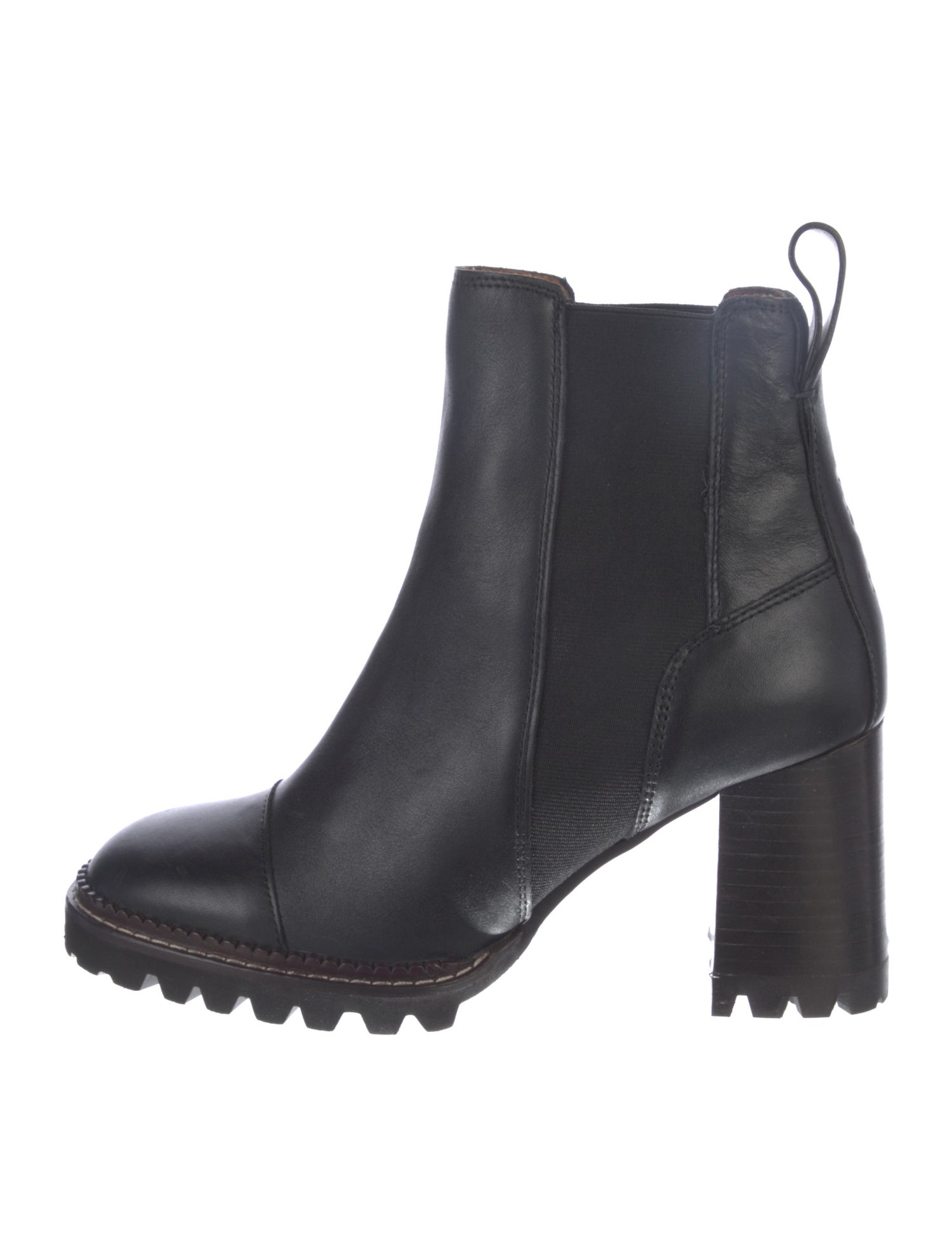 See by Chloé Leather Chelsea Boots