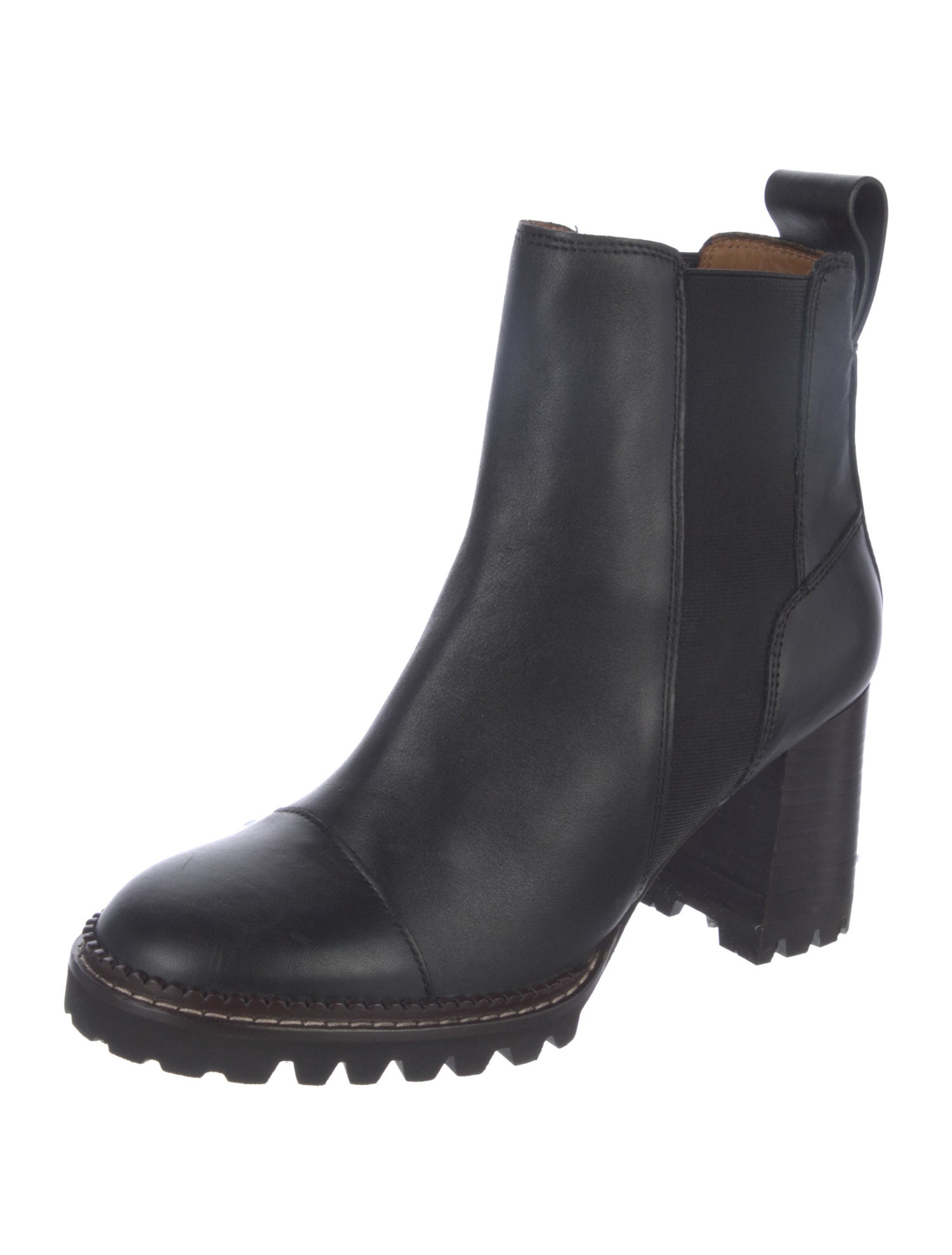 See by Chloé Leather Chelsea Boots