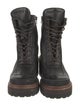 See by Chloé Leather Combat Boots
