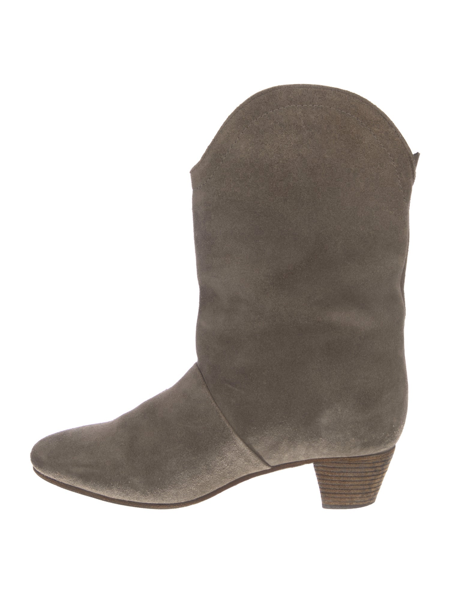 See by Chloé Suede Western Boots