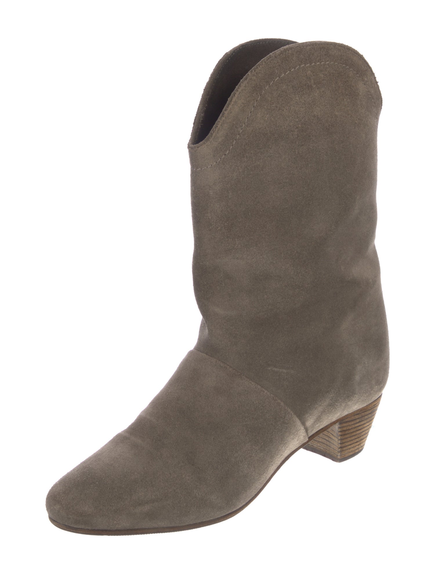 See by Chloé Suede Western Boots