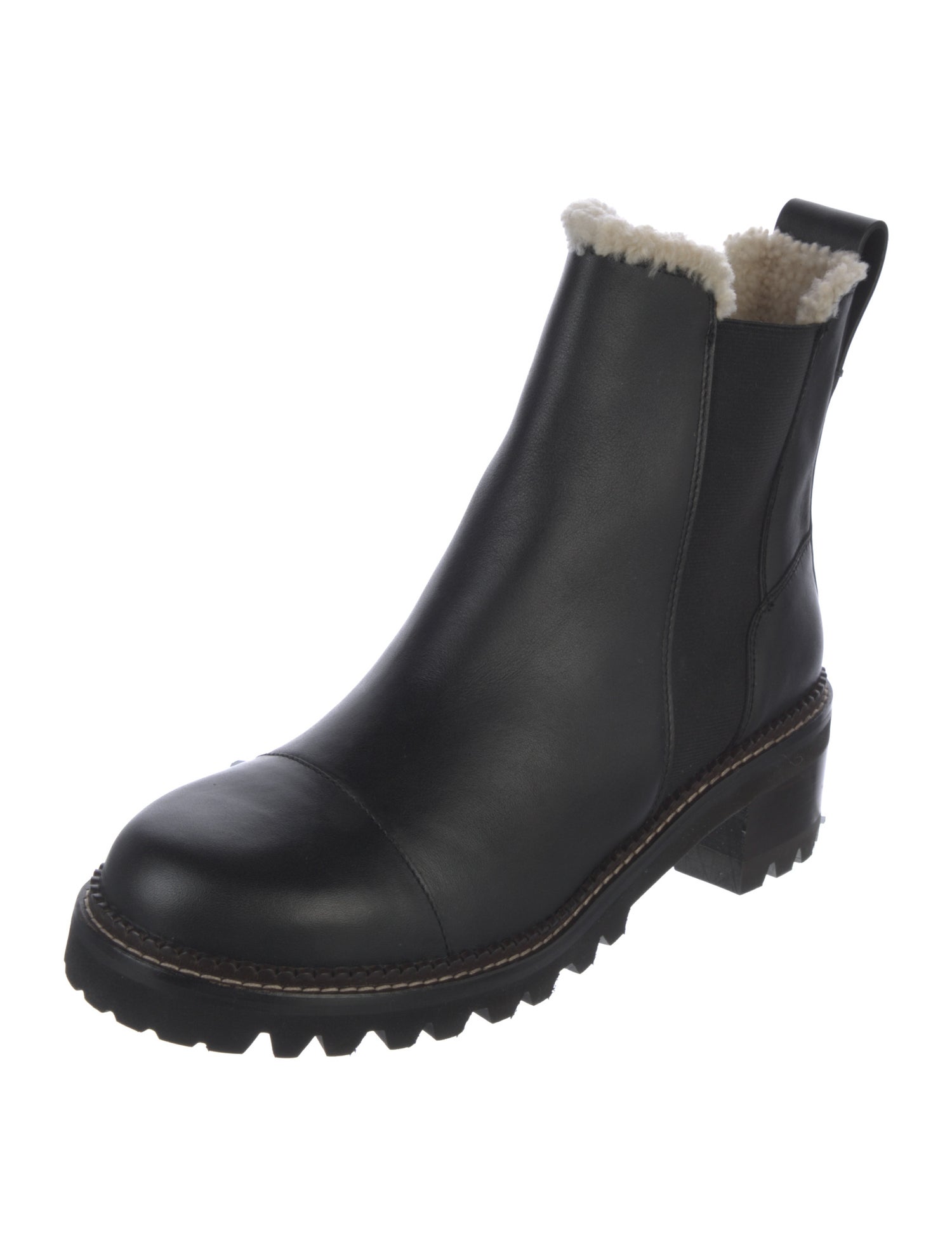 See by Chloé Leather Chelsea Boots