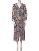 See by Chloé Floral Print Long Dress